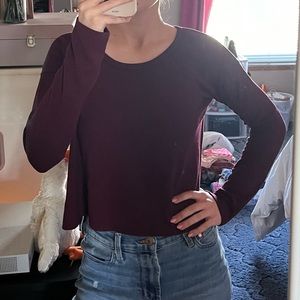 Brandy Melville Cropped Sweater Top